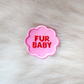 Fur Baby iron-on patch for dogs and cats
