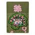 Patch with a cat design and &
