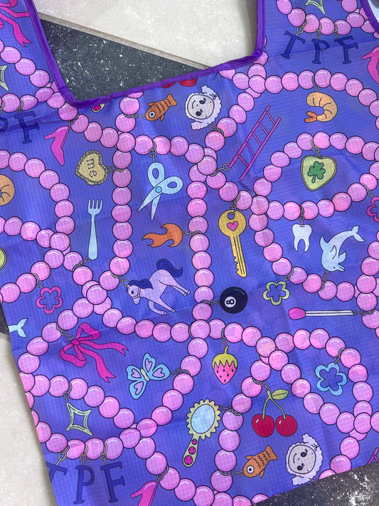 Reusable purple bag