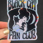 Black Cat Fan Club Holographic Sticker