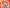 Sticker with dogs and rainbow design on a red background