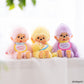 Monchhichi Keychain Pink