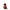 Plush Monchhichi keychain with a red bow and red bib on a white background, featuring the brand 'Sekiguchi'.