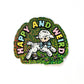 Happy and Weird Sticker