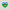 Heart-shaped pixel art design of a house with a garden on a patterned background