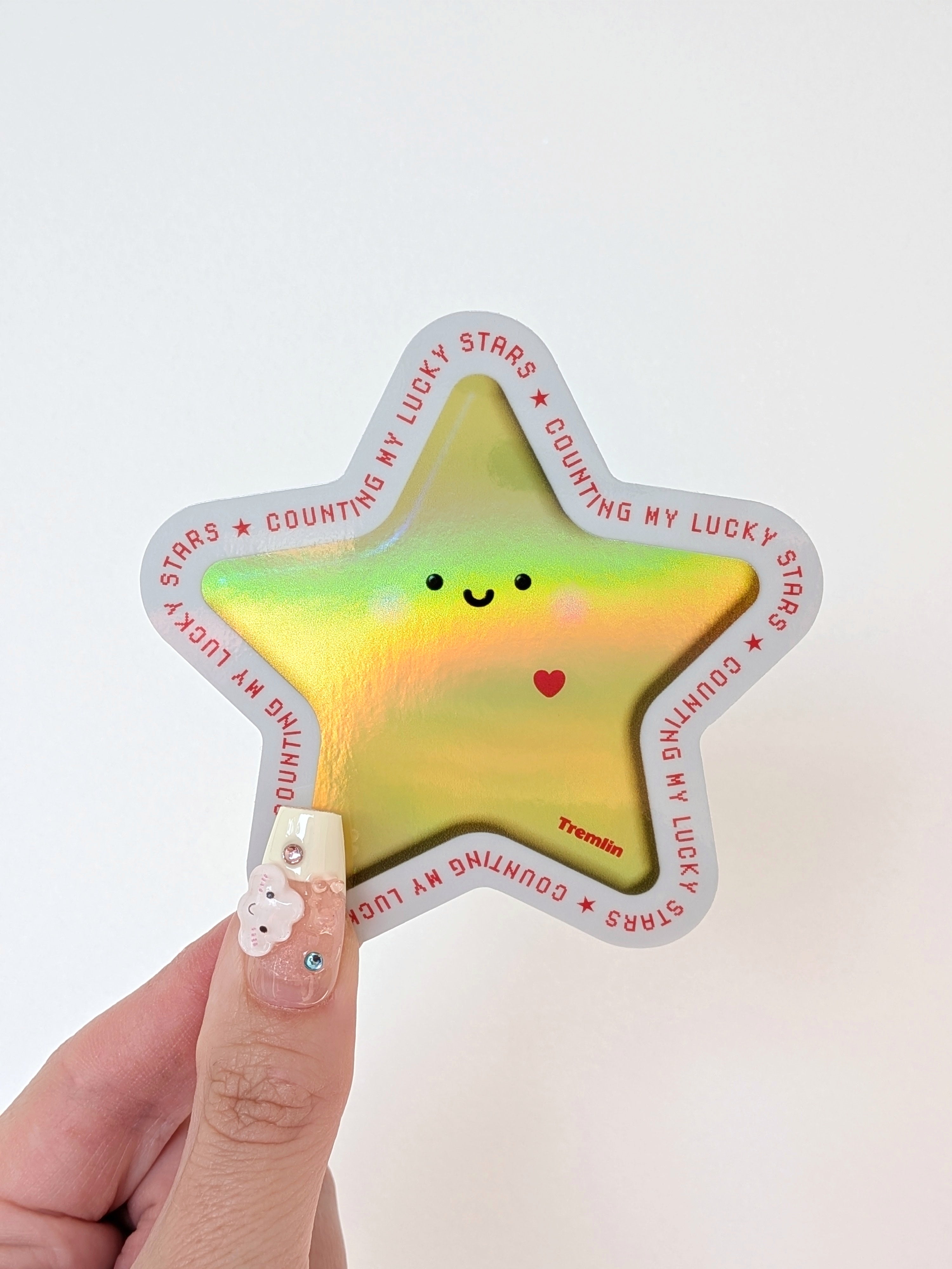 Lucky Star Sticker