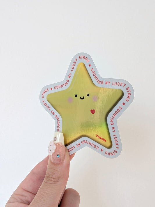 Lucky Star Sticker