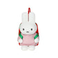 Miffy plush keyring on a white background