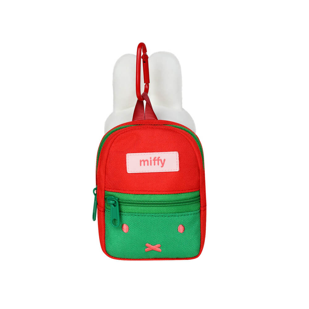 Miffy backpack on a white background