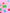 Colorful plastic bread clips on a pink background with star shapes