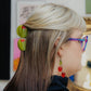 Stuffed Olive Mini Hair Claw