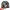 Sticker with a goat and text 'Raise Hell, Kid' held by a hand.