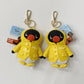 Pingu Raincoat Plush Keychain
