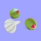 Stuffed Olive Mini Hair Claw
